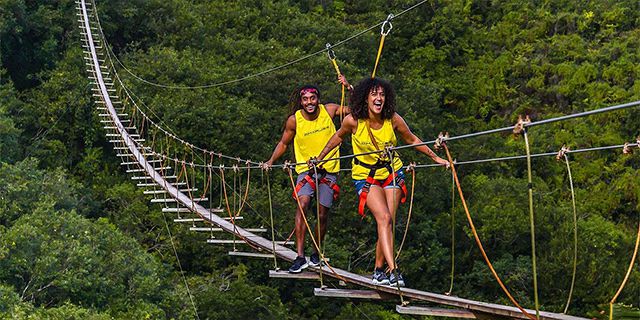 Nepalese bridge zip line adventure (3)